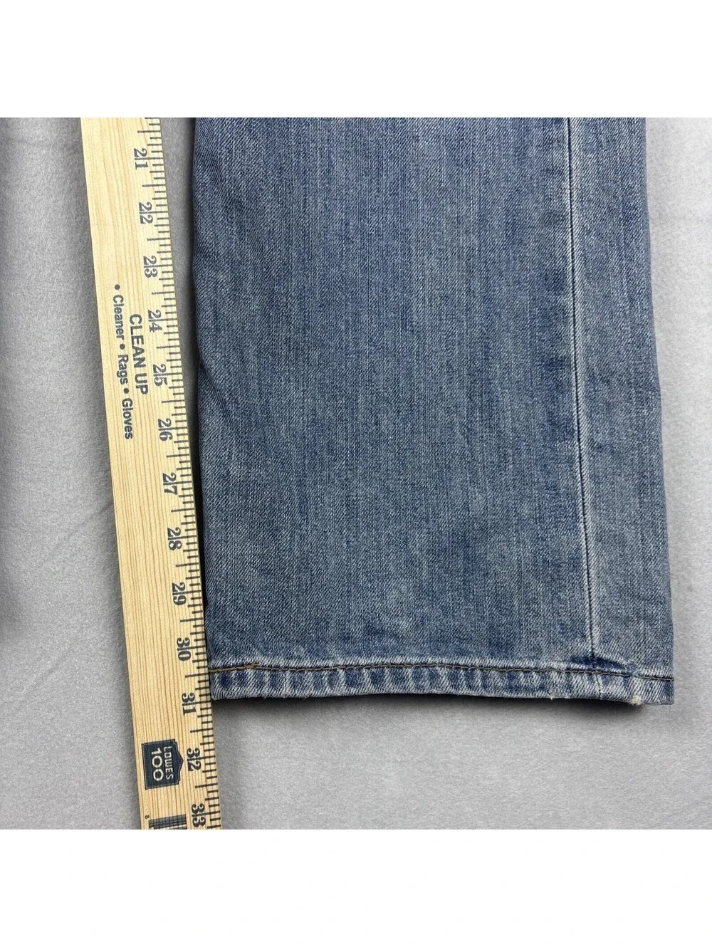 Levi's 569 Loose Straight Jeans 34x31 Blue Faded Whiskers Baggy Relaxed Y2K